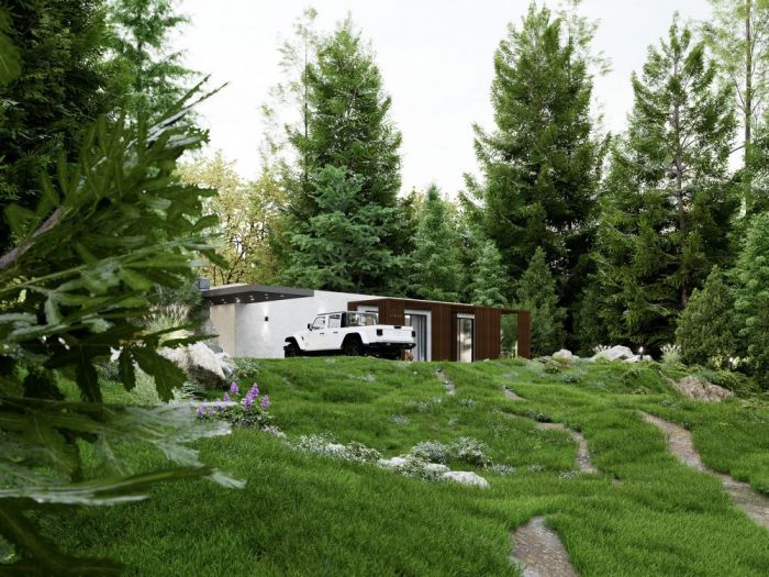 Archisio - Studio Gentile - Progetto Casa nel bosco