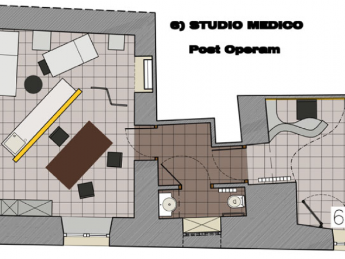 Archisio - Studio Di Architettura Cinzia Vitale - Progetto Residence mozart studio medico