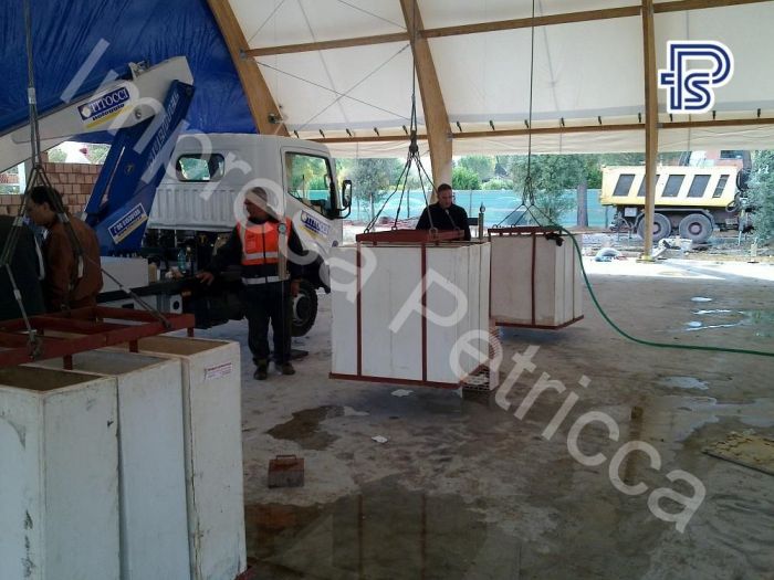 Archisio - Impresa Petricca - Progetto Prove di spinta tiro e carico appeso su strutture