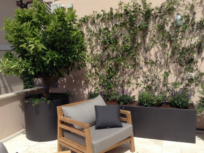 Archisio - Au Dehors Studio - Progetto Una terrazza moderna mediterranea