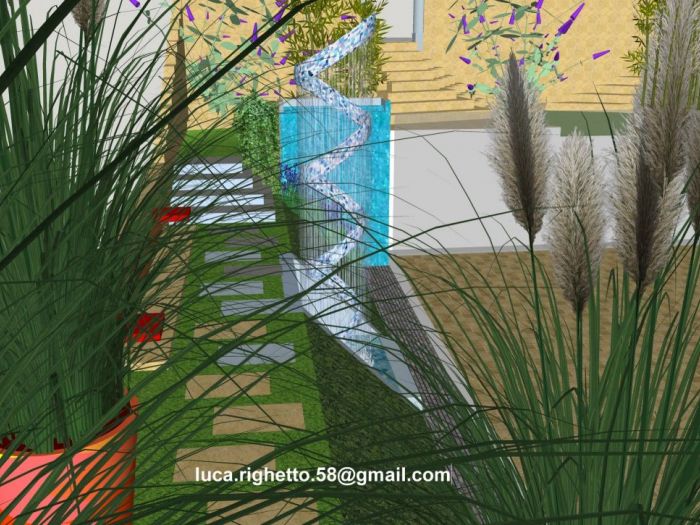 Archisio - Luca Righetto - Progetto Progettazione giardini Uno sguardo dal monte