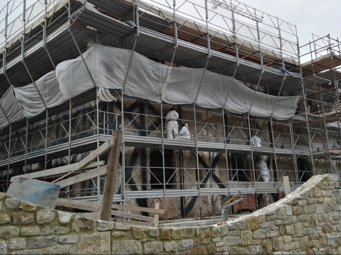 Archisio - Edilsystem - Progetto Miglioramento sismico delle murature delledificio denominato villa la palajuola sito in localit fiesole fi