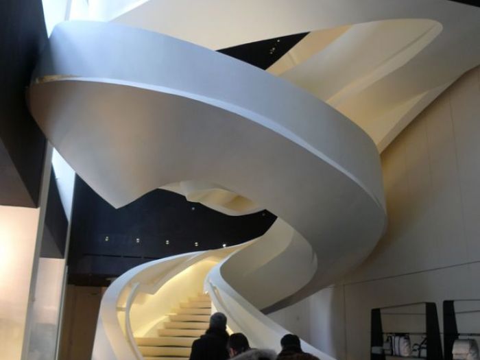 Archisio - Roberto Rossi - Progetto Scale per interni - fuksas e armani - new york