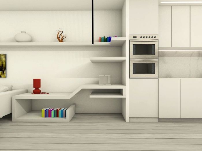 Archisio - Rdstudioarchitettura - Daniele Russo - Progetto Casa m Progetto per la ristruttura Di un piccolo appartamento