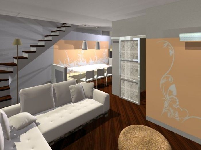 Archisio - Antonella Liguori Architetto - Progetto Studio arredamento villette a schiera impera