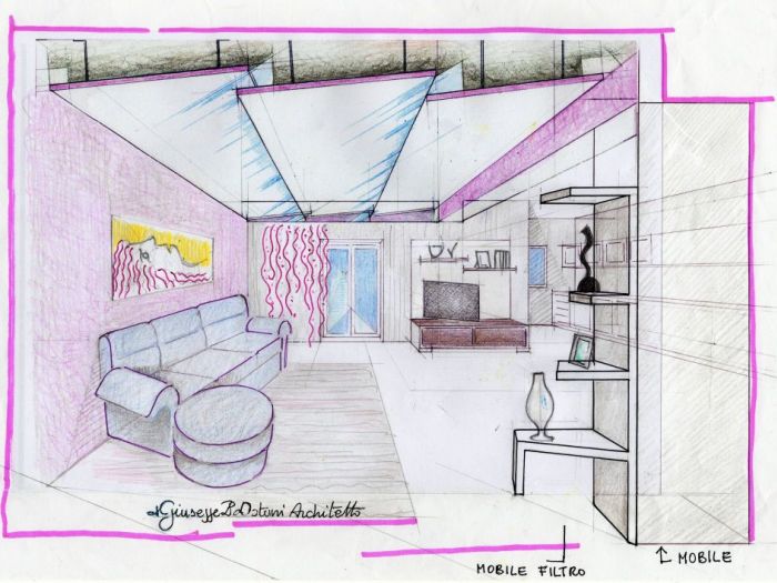 Archisio - Ostuni Giuseppe Pietro - Progetto Arredo abitazione privata fp