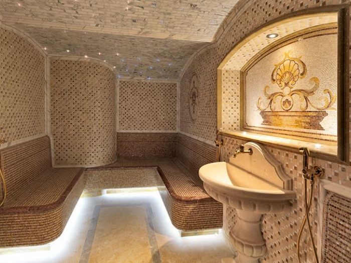 Archisio - Grassi Pietre - Progetto Ville private a mosca arredo bagno e spa