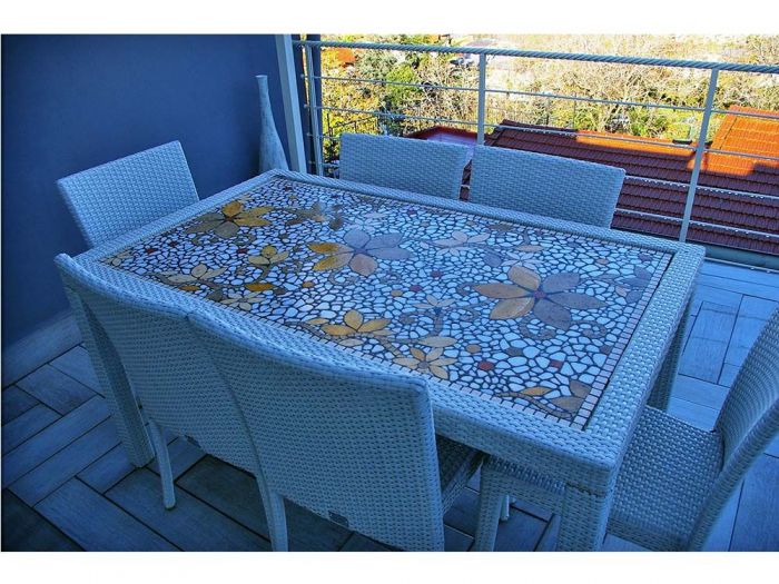 Archisio - Il Fauno Mosaici - Progetto Tavoli particolari lavori su misura