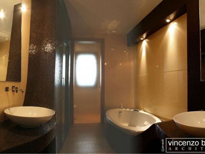 Archisio - Vincenzo Bafunno - Progetto Bagno hadid omaggio a zaha