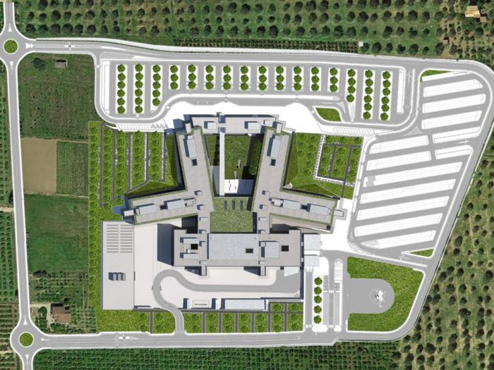 Archisio - Valle 30 srl - Progetto Nuovo ospedale della sibaritide