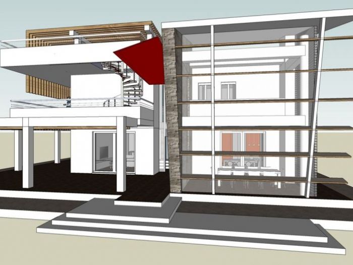 Archisio - Gianluca Fricchione - Progetto Villa - classe a - 0101