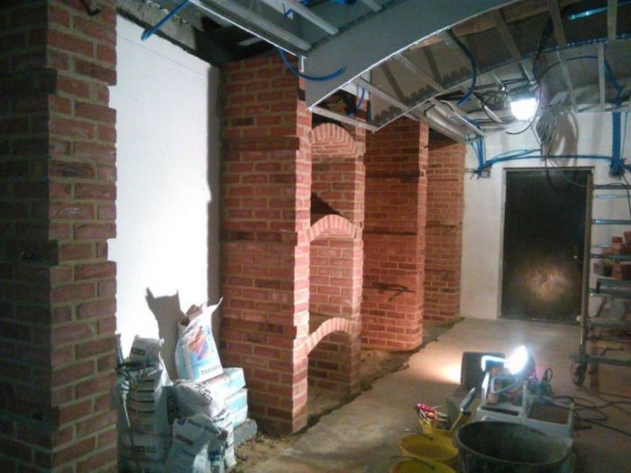 Archisio - Flli Conti Snc - Progetto Cantina tavernetta