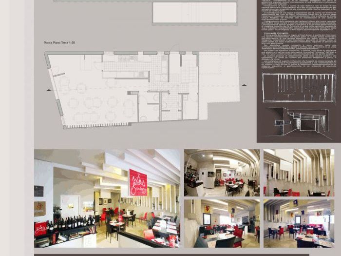 Archisio - Studio Di Architettura Iattoni - Progetto Ristorante osteria lo scalco grasso