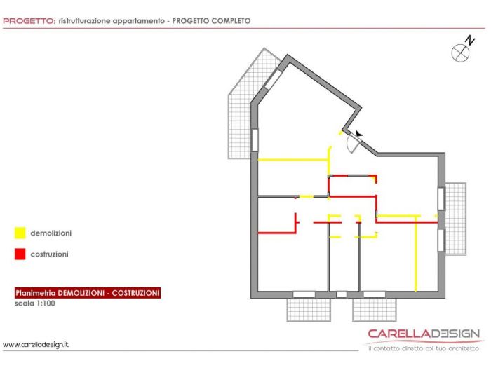 Archisio - Carella Design - Progetto Progetto di ristrutturazione