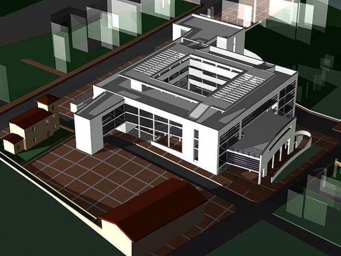 Archisio - Ruggero Lenci - Progetto Concorso per il nuovo municipio di santa marinella