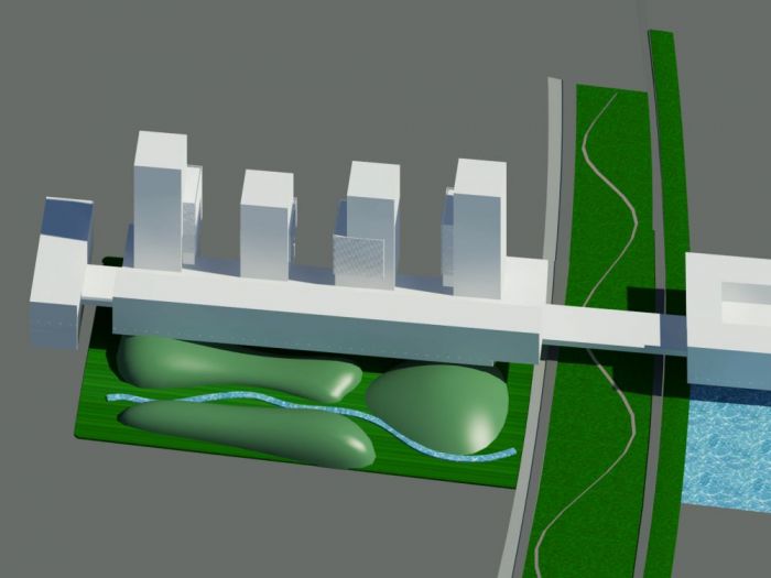 Archisio - Aldo Canepone - Progetto Nuovo quartiere per 25000 abitanti