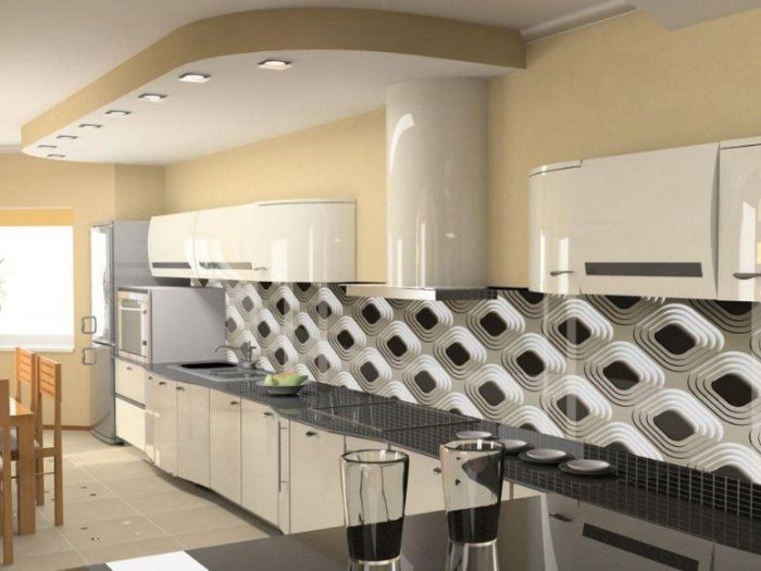 Archisio - Citti Serramenti Infissi Cristalli - Progetto Schienali per cucine in vetro