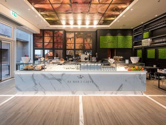 Archisio - Flli Groppo srl - Progetto Re nero caff - bar