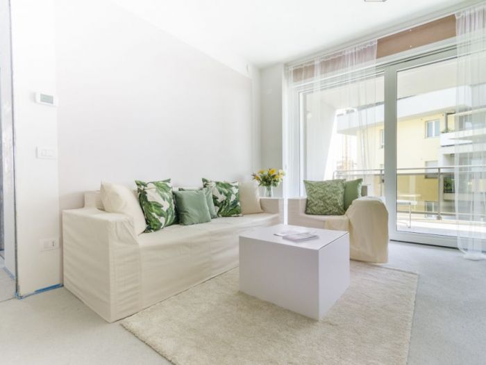 Archisio - Gilardi Interiors On Staging - Progetto Intervento di home staging destinato alla venditaquadrilocale al grezzo libero da cose e persone