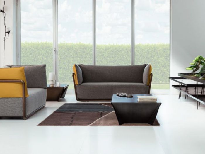 Archisio - Caf Meticcio Studio Dedign - Progetto Divano blu per adele-c