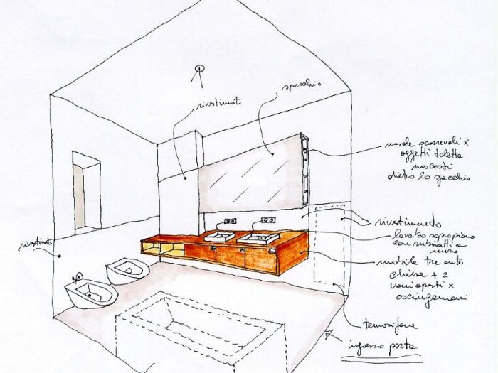 Archisio - Marco Mazzella - Progetto Interni casa lm