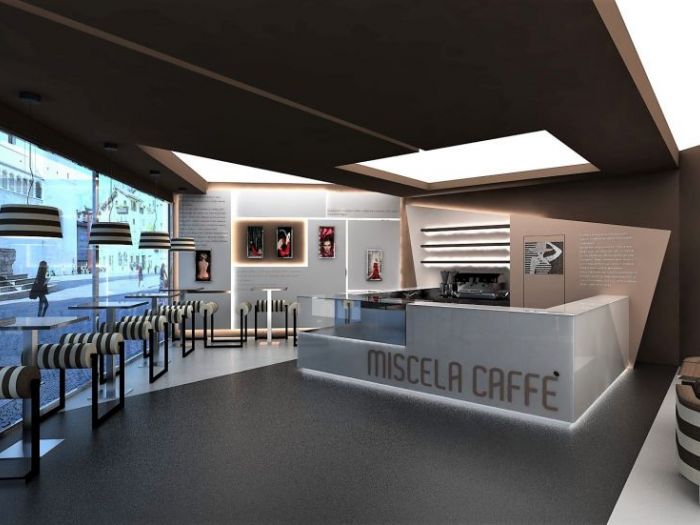 Archisio - Gianluca Bernardini - Progetto Concept caffetteria