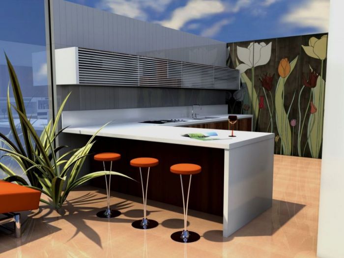 Archisio - Roberta Sava - Progetto Kitchen 2 render