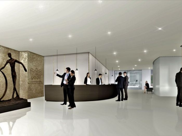 Archisio - Gianluigi Sylos Labini - Smn Architetti - Progetto Ristrutturazione ed allestimento sede confindustria bari