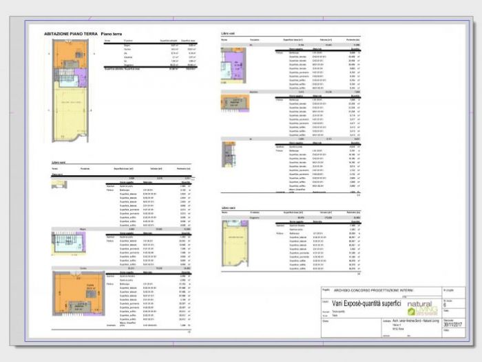 Archisio - Andrea Sorci Natural Living - Progetto Ipotesi di ristrutturazione villa a roma