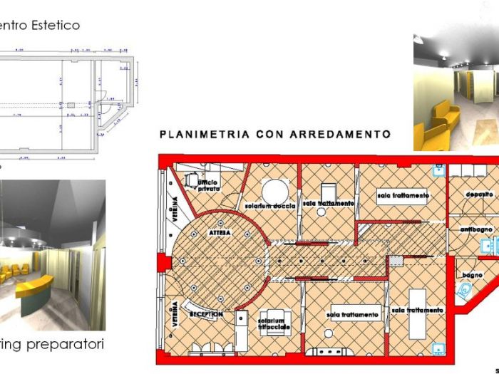 Archisio - Antonella Liguori Architetto - Progetto Un centro estetico