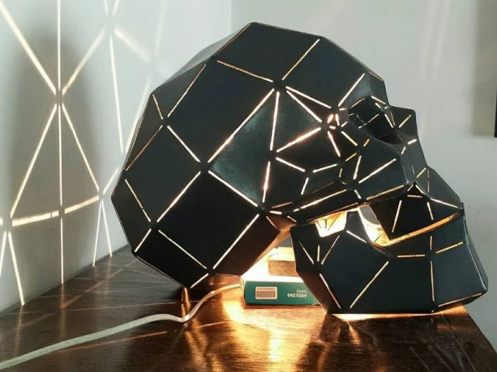 Archisio - Vala Lampade - Progetto Lampade teschio