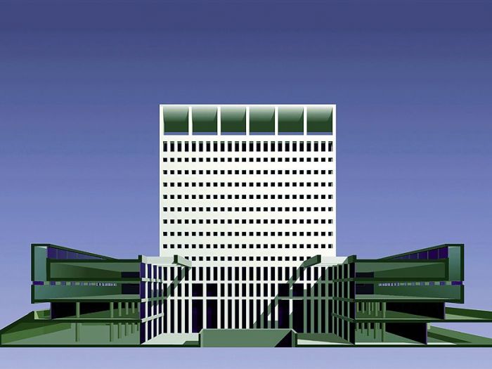 Archisio - Ruggero Lenci - Progetto Centro congressi italia