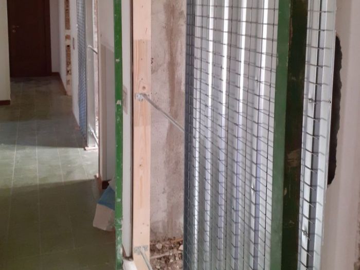 Archisio - Mani Srl Ristrutturazini - Progetto Bagno con vano lavatrice ed asciugatrice