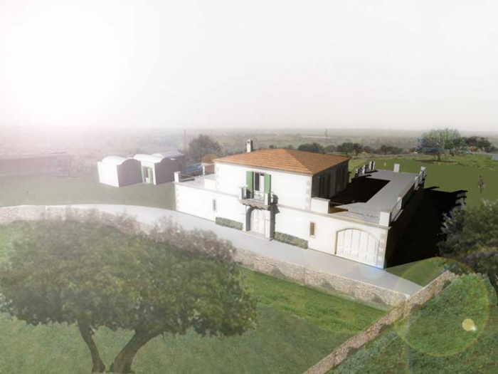 Archisio - Roberto Floridia - Progetto Villa privata in campagna a ragusa
