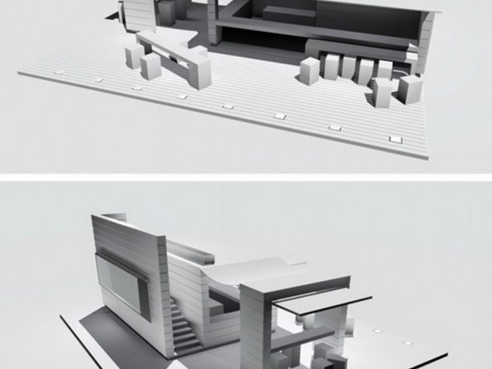 Archisio - Arch Studio - Progetto Chiosco illy caff