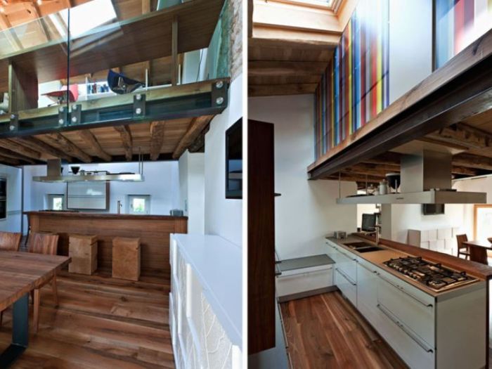 Archisio - Dario Poles - Progetto Interior design rustico a pordenone