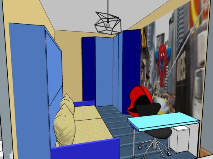 Archisio - Interno 75 - Progetto Tre locali nella provincia milanese