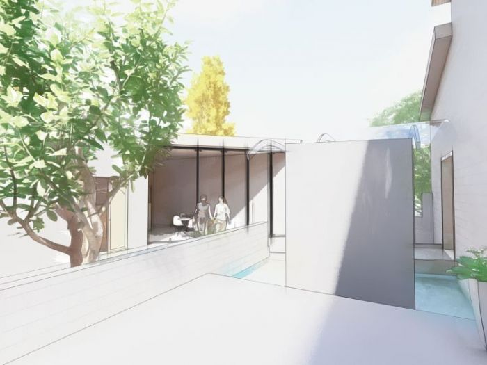 Archisio - Andrea Sorci Natural Living - Progetto Ipotesi progetto di ripristino di un capannone a borghetto flaminio rm per la sede museale della fondazione