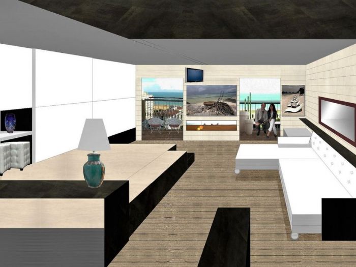 Archisio - Antonio Guarneri - Progetto Mini appartamento - lignano