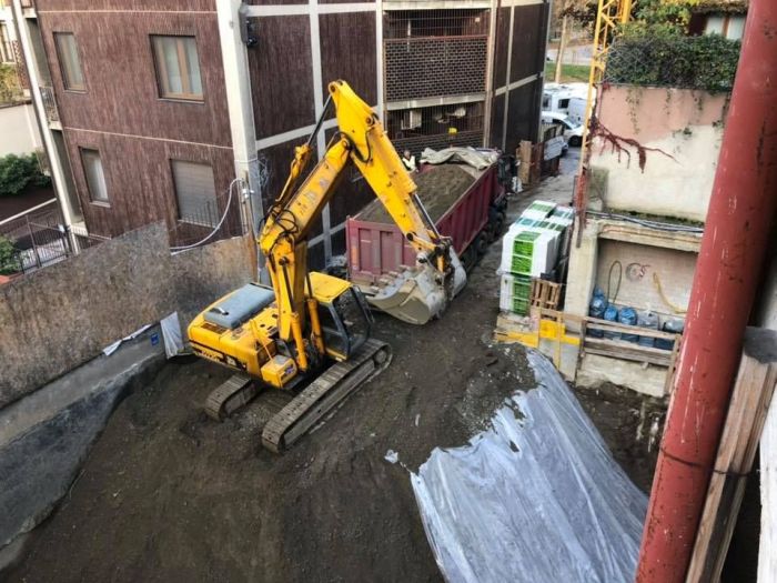 Archisio - Lamuraingegneria Cantiere - Progetto Residenza a parco solari milano