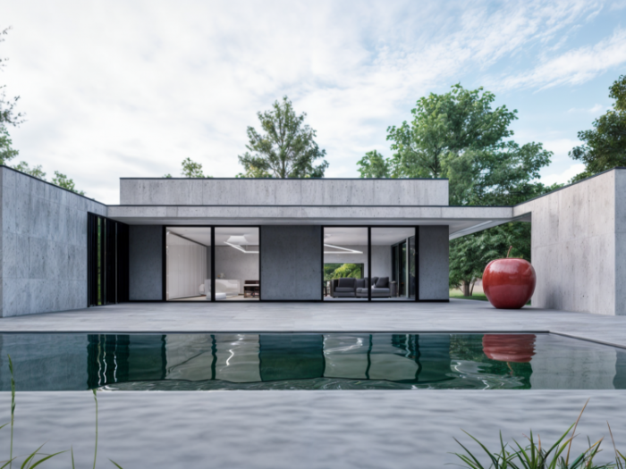 Archisio - Antonio Cacurio - Progetto Villa lc uno a mira - venezia studio cacurio