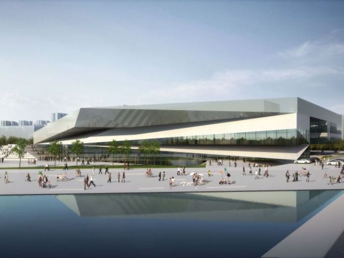 Archisio - Plasma Studio - Progetto Zhuhai public cultural center library