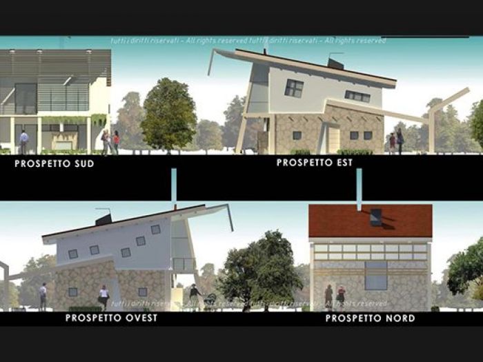 Archisio - Mario Mele - Progetto Concorso ewall - bioarchitettura - 2010