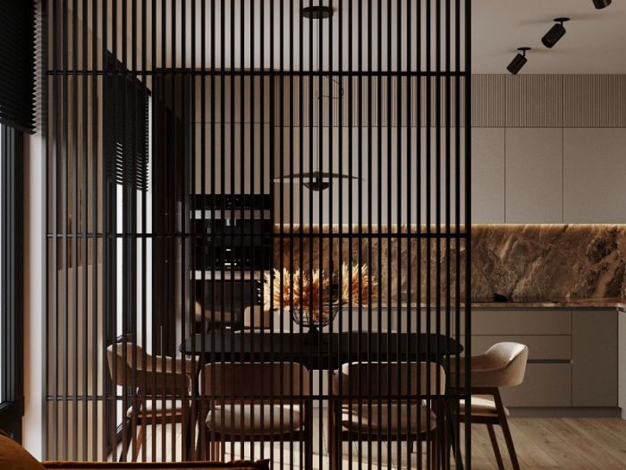 Archisio - Red Head Design - Progetto Cucina con soggiorno