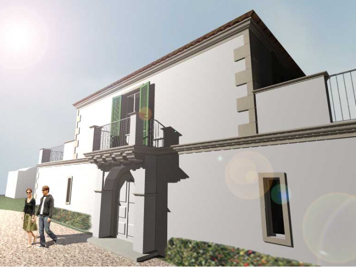 Archisio - Roberto Floridia - Progetto Villa privata in campagna a ragusa