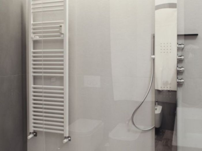 Archisio - Roma Patrizio - Progetto Cucina e bagno roma monteverde 2015