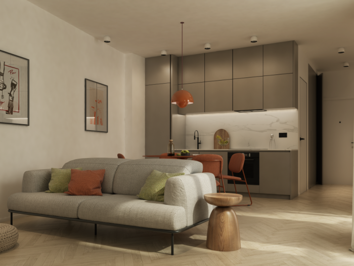 Archisio - Mam Interior Designer Render Artist - Progetto Casa am - interior project