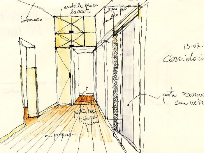 Archisio - Marco Mazzella - Progetto Interni casa s