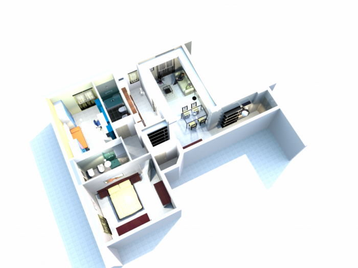 Archisio - Michele Mele - Progetto Ristrutturazione abitazione stile minimal
