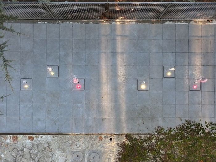 Archisio - Forme Dacqua - Progetto Fontana dinamica a pavimento - piazza del bevaio